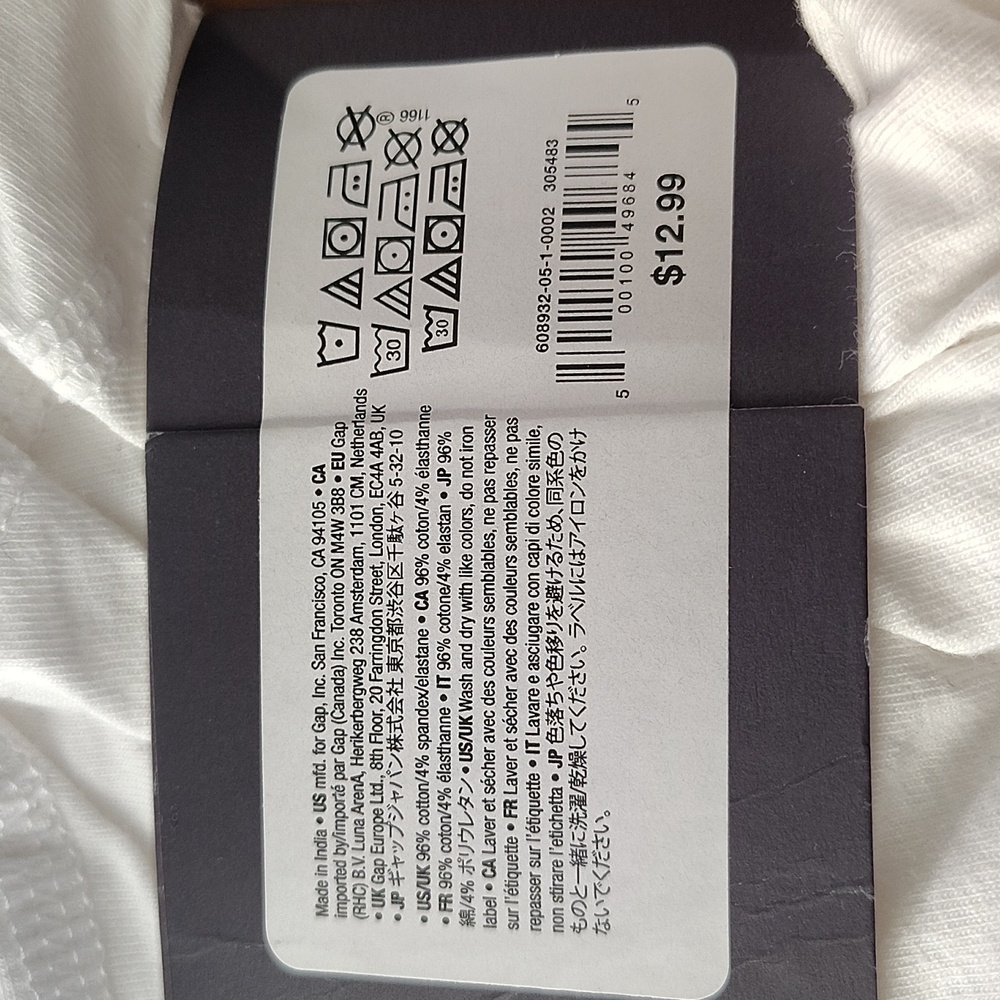 GAP White Boxer Briefs Soft Cotton Comfort - Picture 2 of 4